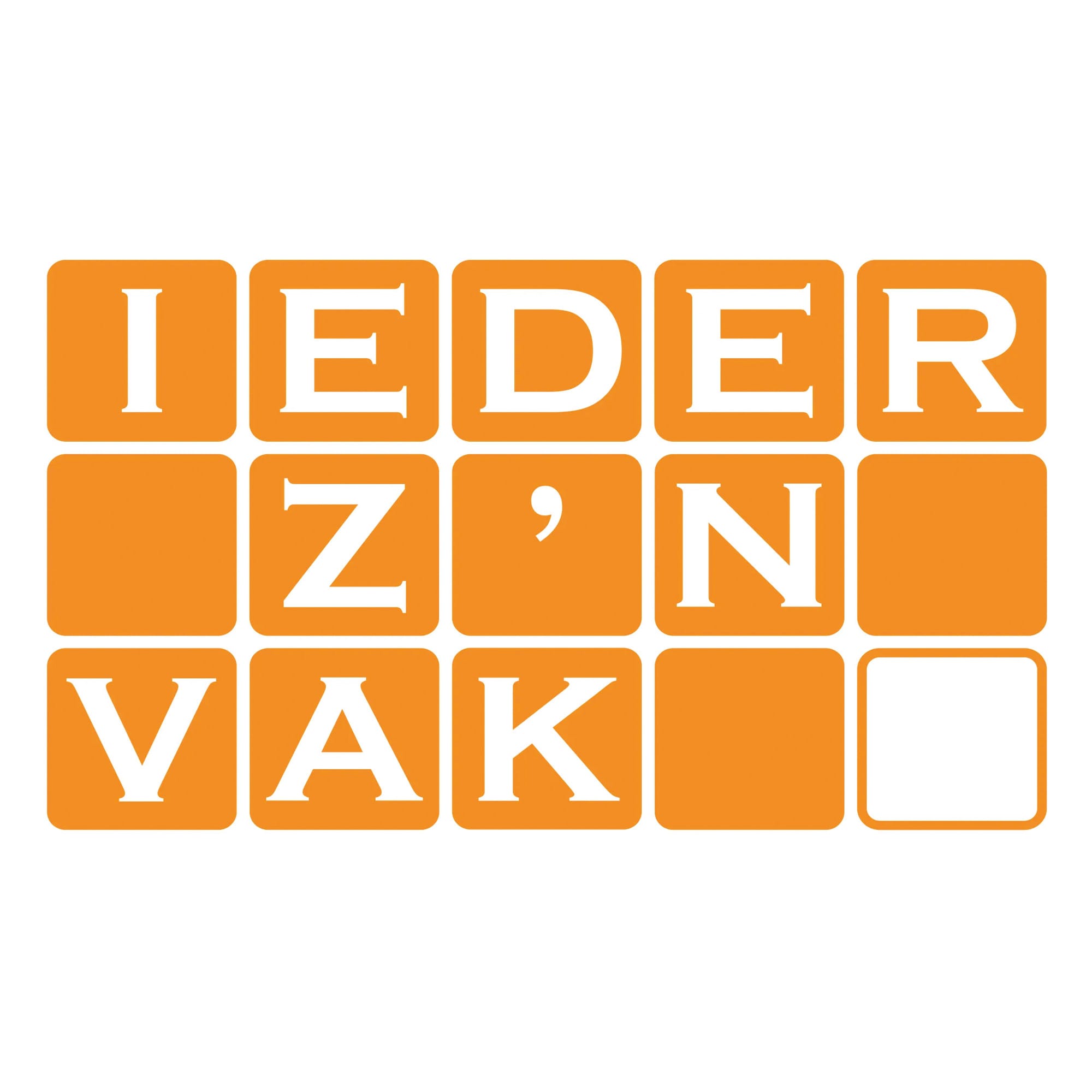 Ieder z'n vak