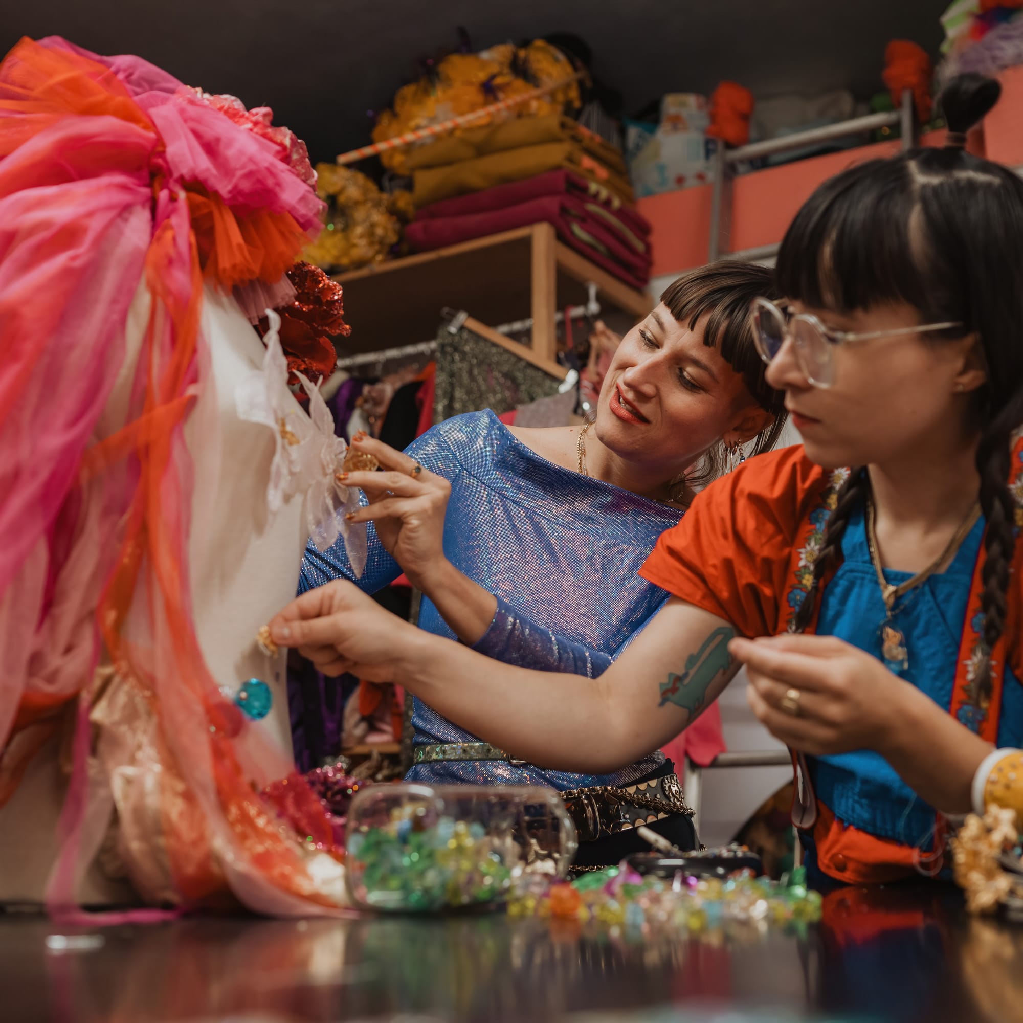 Naaistreek Janneke Baltussen en Jo&euml;l van Lith