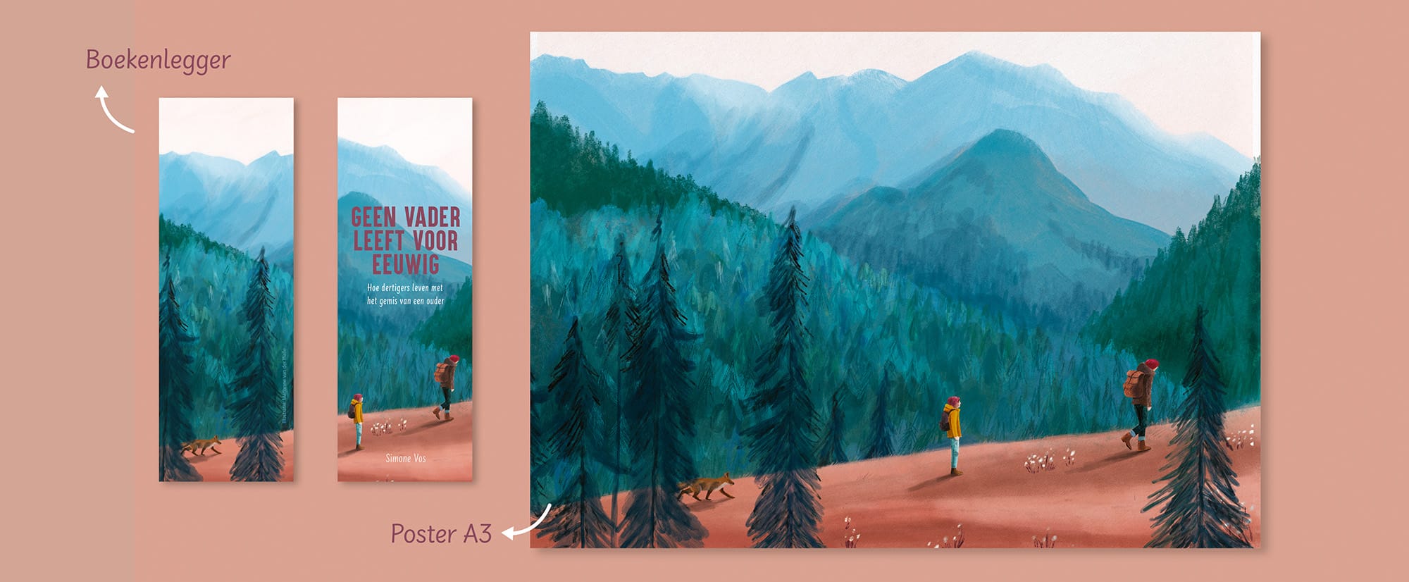 Simone-vos-boekenlegger-poster